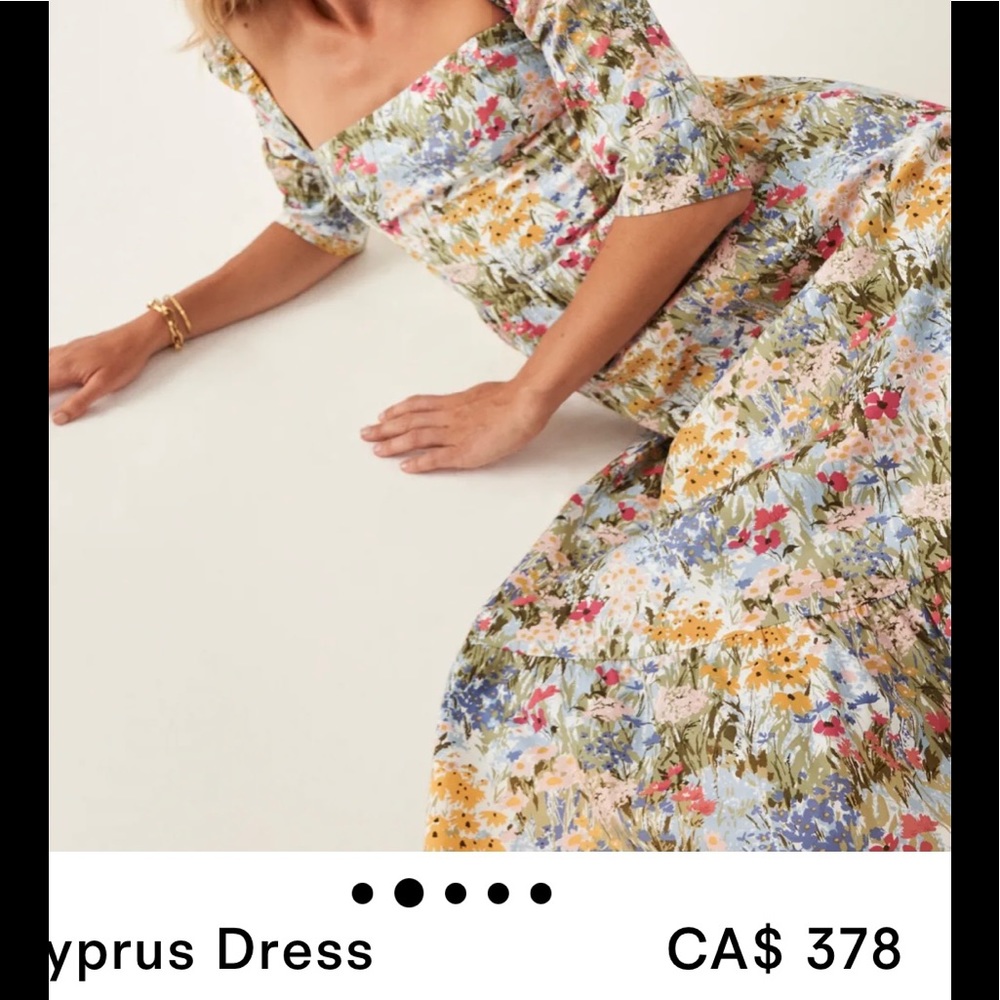 Reformation Cyprus Dress Countryside - Picture 5 of 15